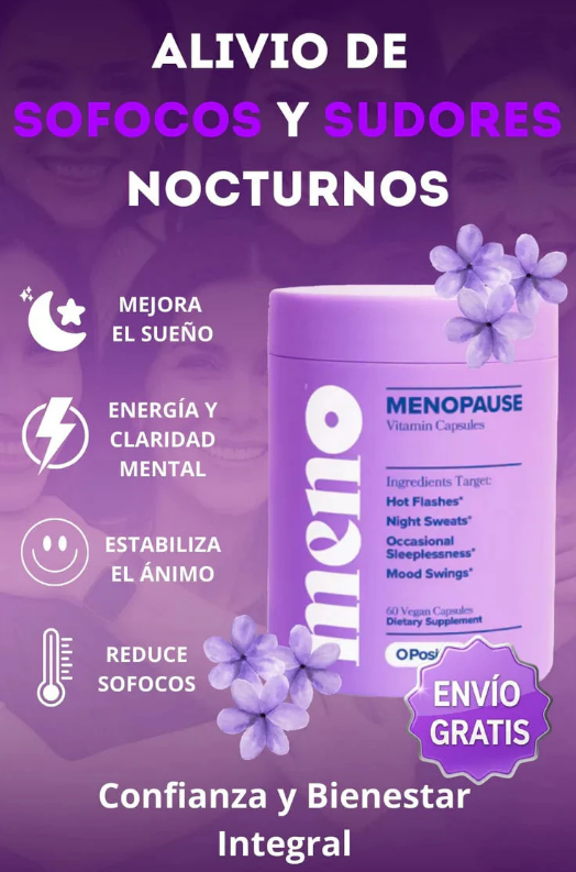 MENO - VITAMINAS PARA LA MENOPAUSIA💊